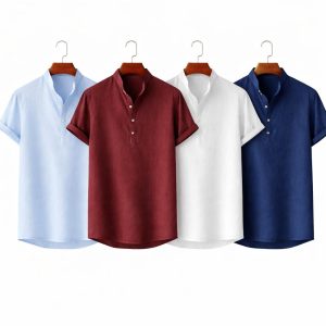 Premium Cotton Henley