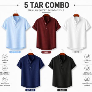 Premium Cotton Henley