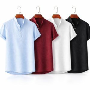 Premium Cotton Henley